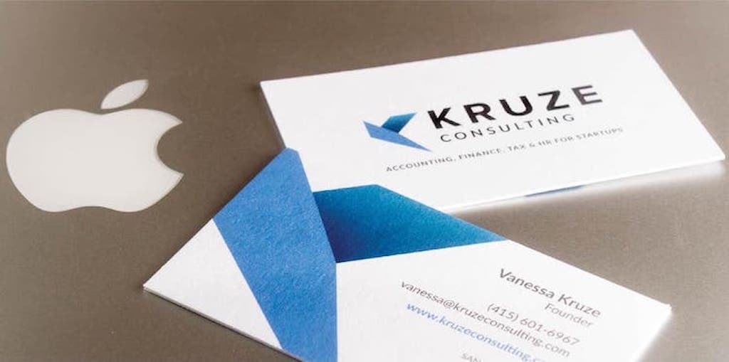 Kruze business cards