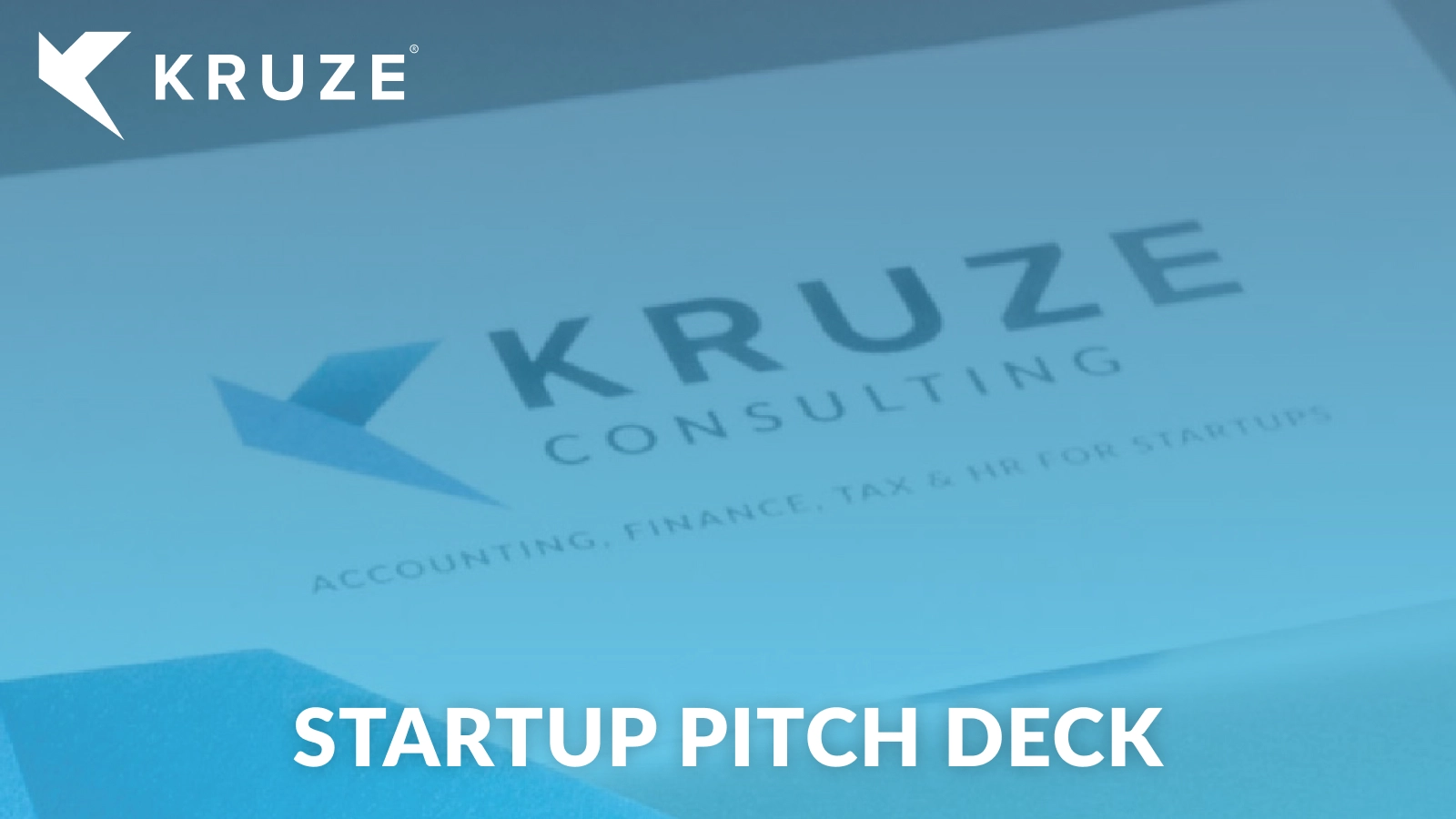 Kruze Consulting Pitch Deck Course