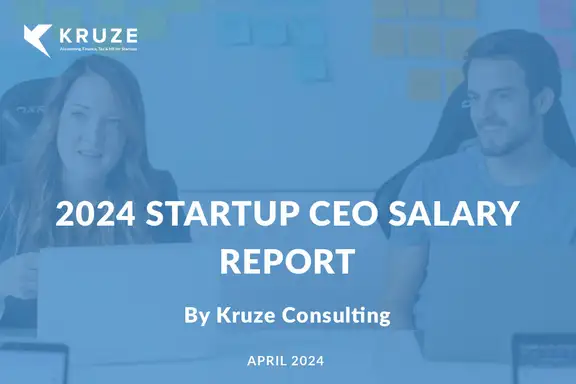 What is the Average Startup CEO Salary in 2024?