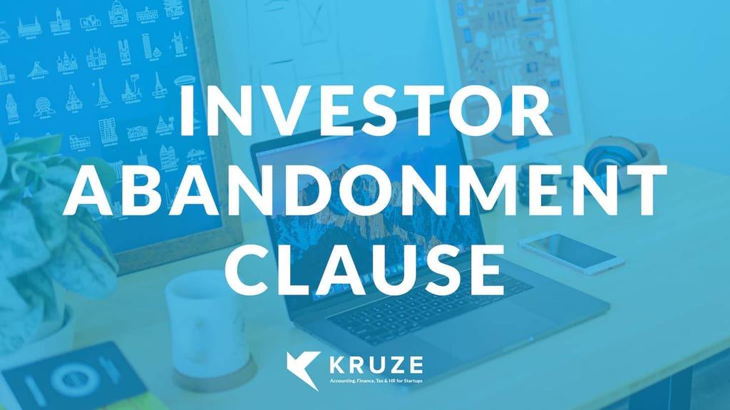 Investor Abandonment Clause on Venture Debt