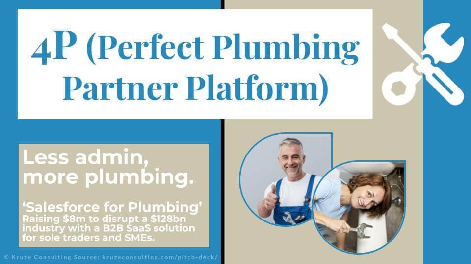 Slide 1 - B2B Pitch Deck First Slide