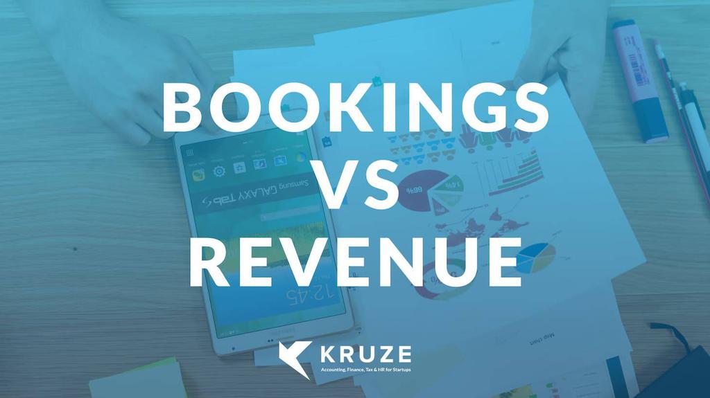 Bookings vs Revenue vs ARR