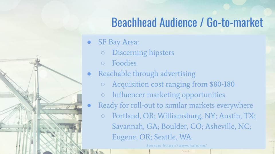 Slide 2 - B2C Pitch Deck Sales/Go To Market Slide