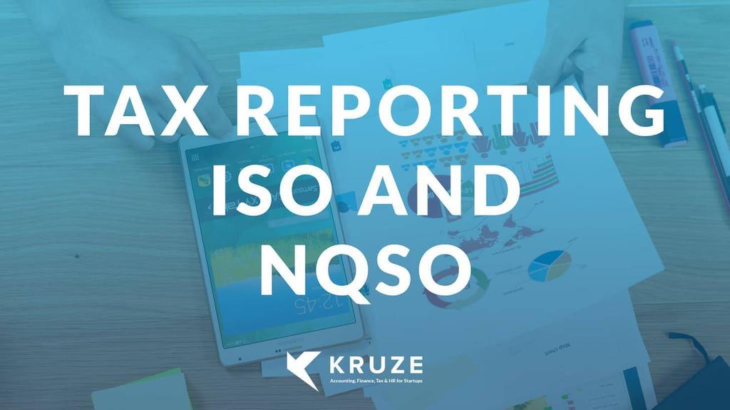 Tax Reporting ISO and NQSO