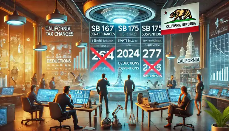 California Tax Changes Increase Startup Tax Burden: SB 167 and SB 175