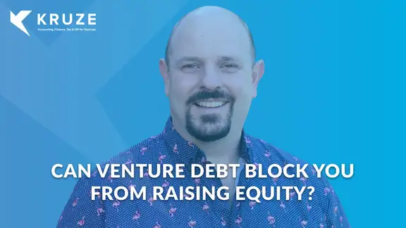 How do venture debt overhangs affect equity funding?