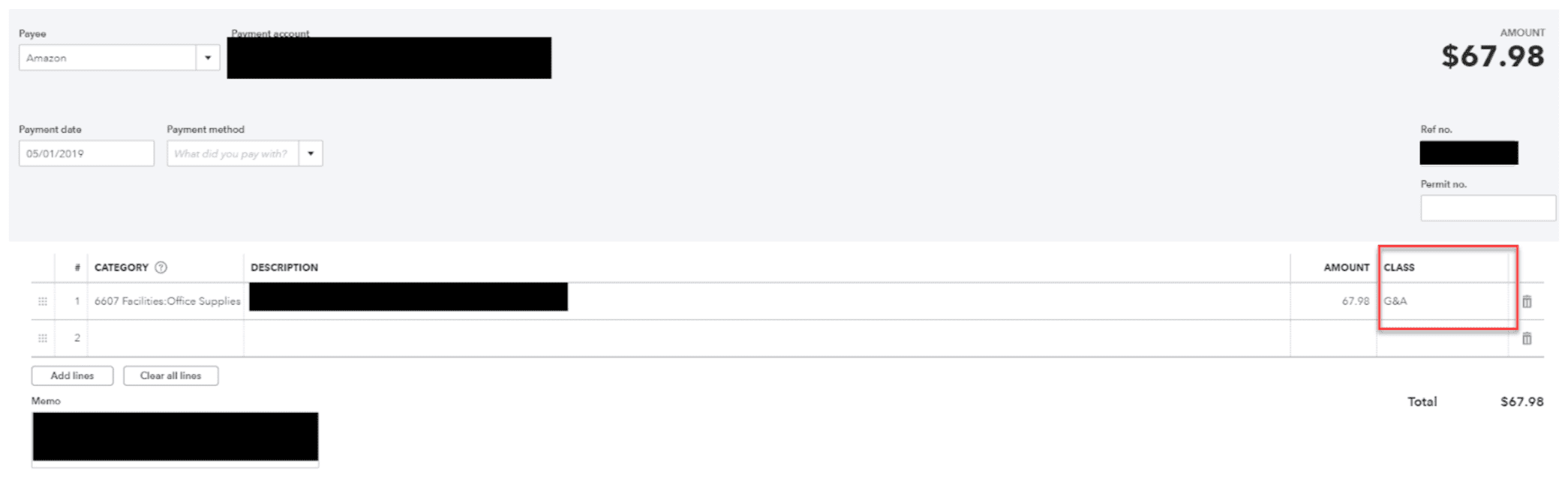 When does a startup need Departments in QBO