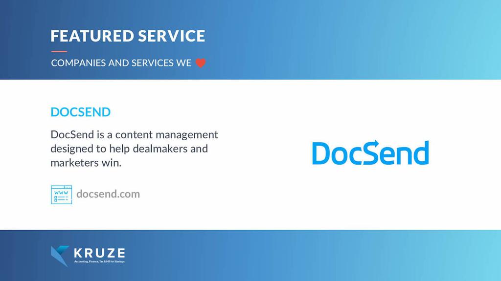 Featured Service - DocSend