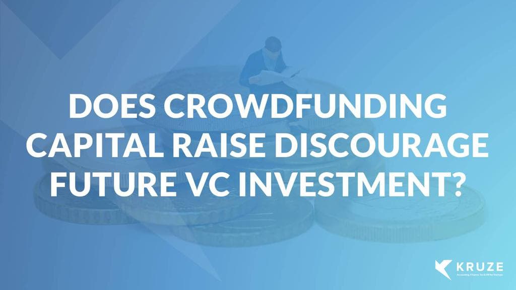 Does Crowdfunding Capital Raise Discourage Future VC Investment?