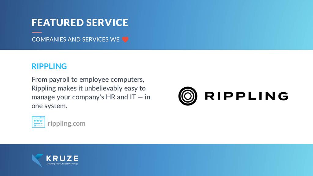 Featured Service - Rippling