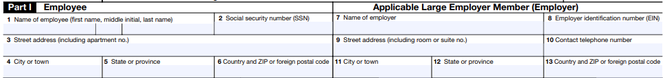 Complete Part I - Employee and Employer Information