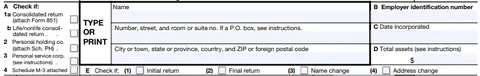 Complete the basic information section (Page 1) Complete the basic information section (Page 1)