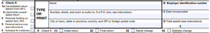 Complete the basic information section (Page 1)