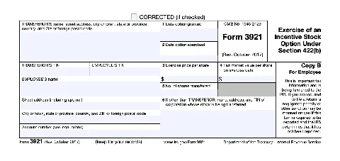 Form 3921