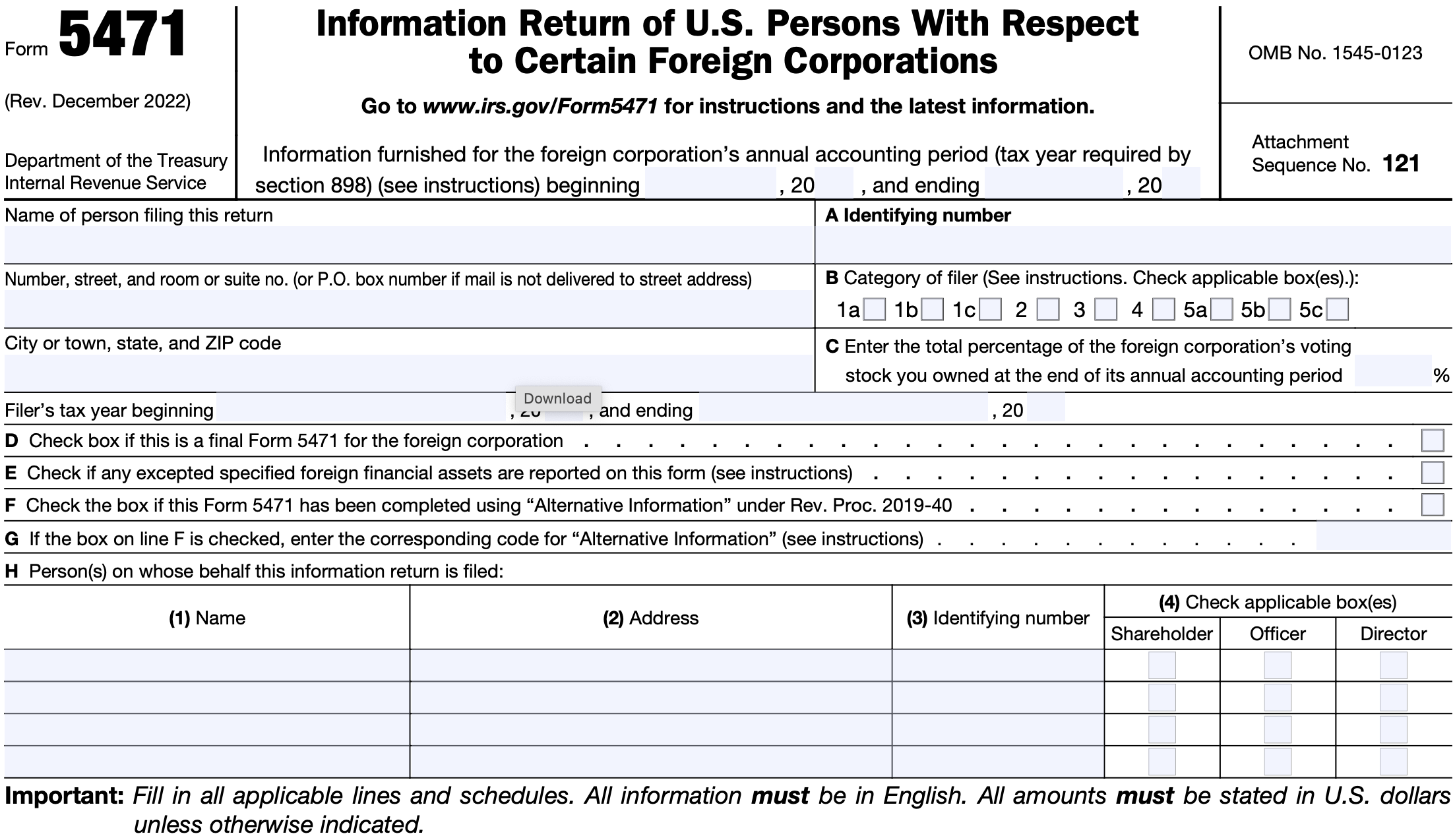 Form 5471