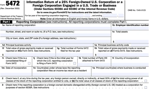 Form 5472