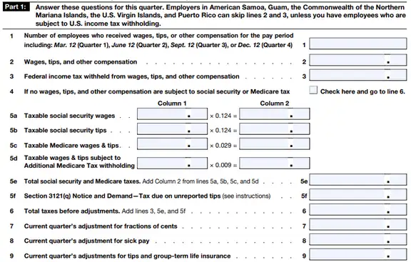 Answer these questions for this quarter