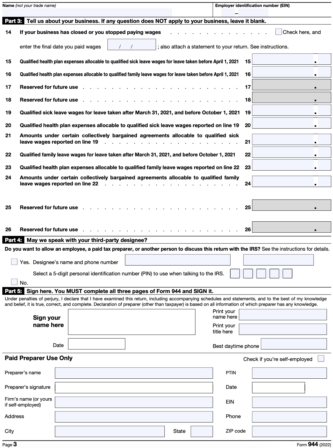 Answer these questions for this year. Part 3 Answer these questions for this year. Part 3