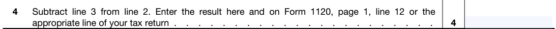 Form 1125-E Instructions Step 4 Form 1125-E Instructions Step 4