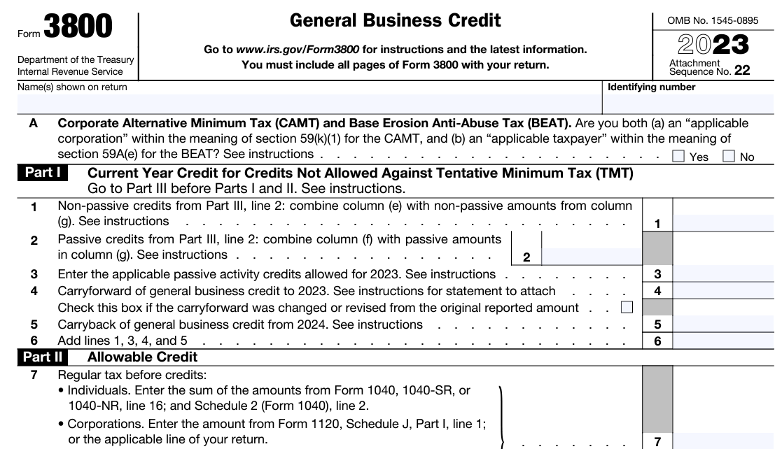 Form 3800