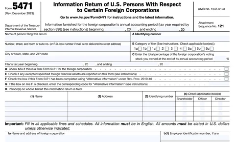 Form 5471