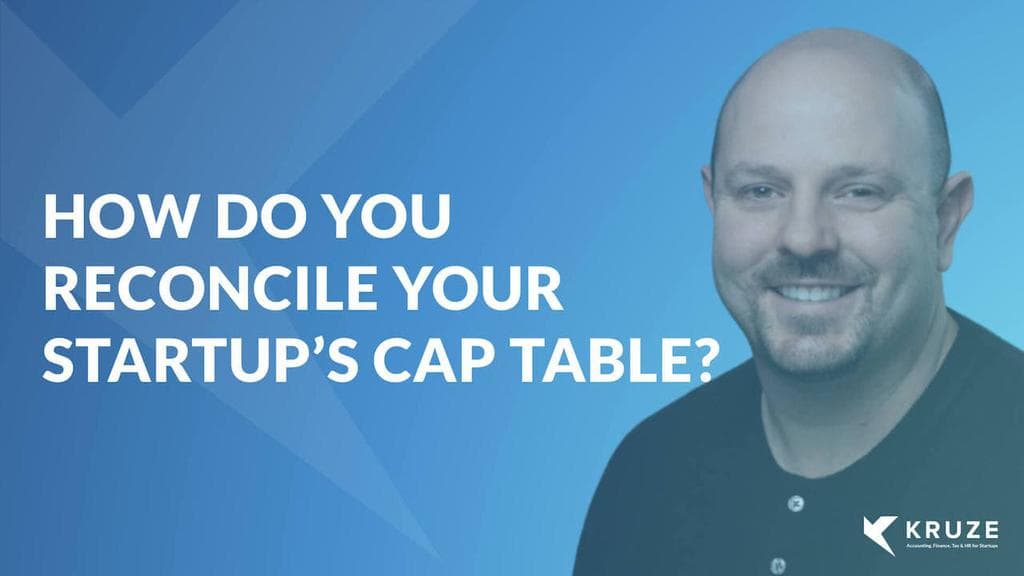 How do you reconcile your startup’s cap table?
