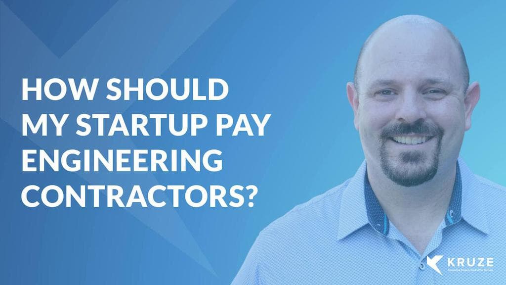 How should my startup pay engineering contractors?