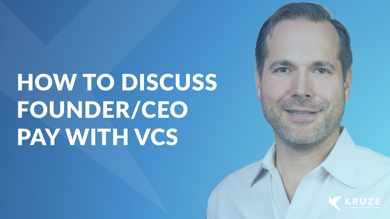How Startup Founders Should Discuss Their Compensation with VCs