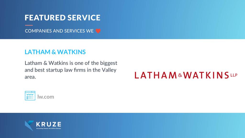 Featured Service - Latham & Watkins