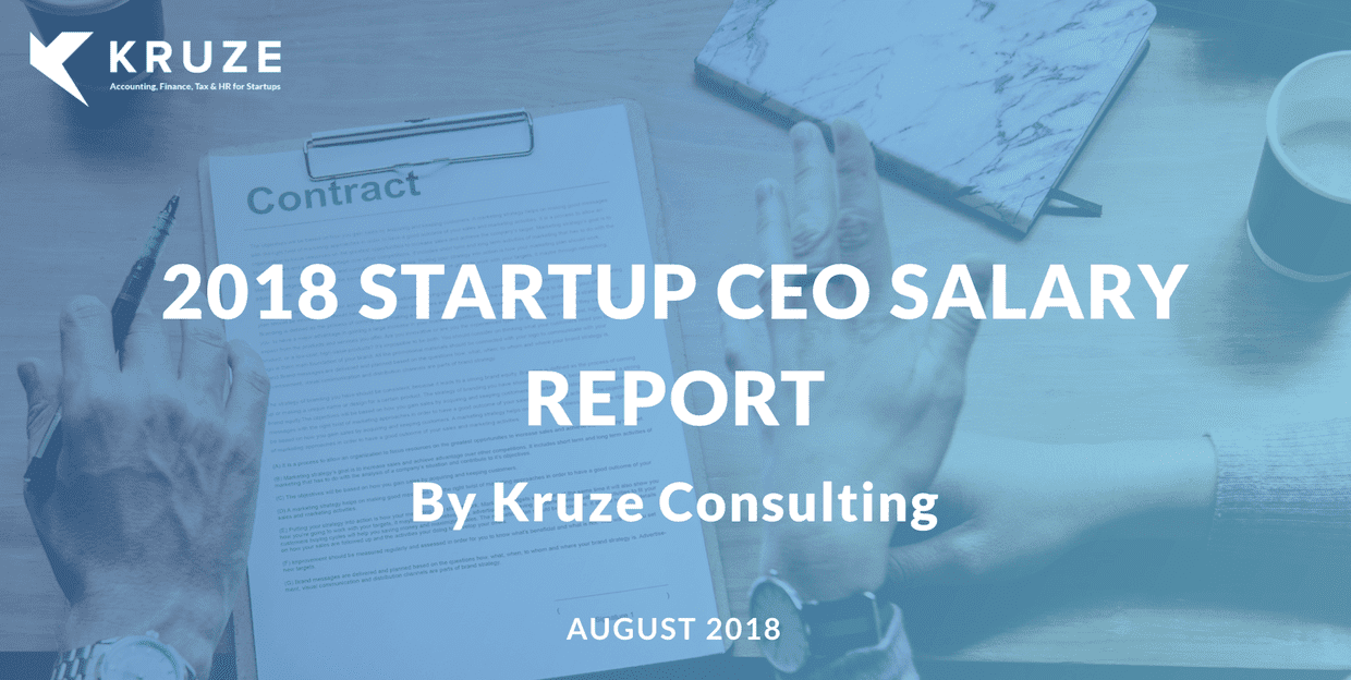2018 Startup CEO Salary Report
