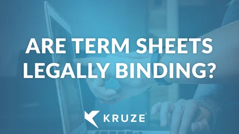 Are Term Sheets Legally Binding?