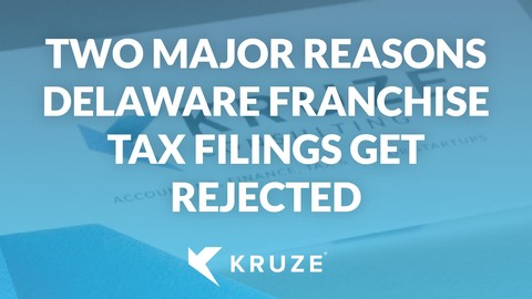 DE Franchise Tax Rejected
