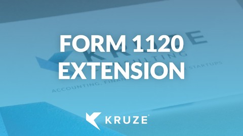Form 1120 Extension