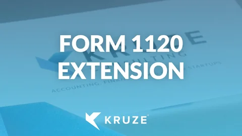 Form 1120 Extension