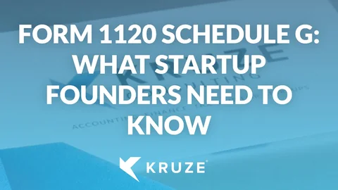 Form 1120 Schedule G