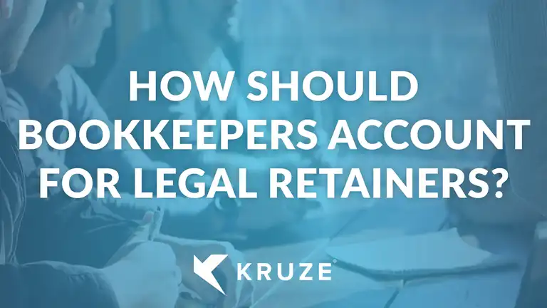 How Should Bookkeepers Account For Legal Retainers?