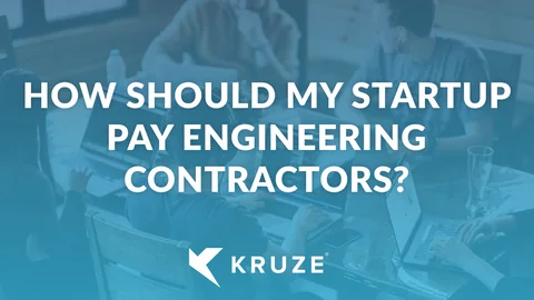 How should my startup pay engineering contractors?