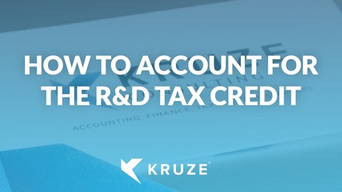 How To Account for R&D Tax Credit