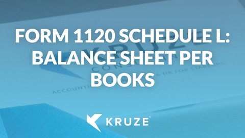 Form 1120 Schedule L