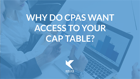 Why CPAs Need Access to Your Cap Table