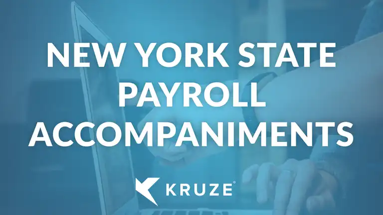 New York State Payroll Accompaniments 