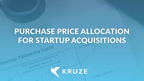 Purchase Price Allocation for Startup Acquisitions cover Purchase Price Allocation for Startup Acquisitions cover