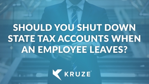 How to Shut Down State Tax Accounts