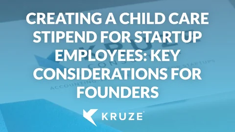 Child Care Stipend