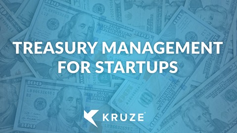 Treasury management for startup companies