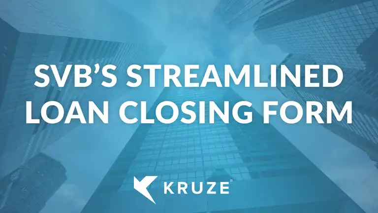 SVB’s new streamlined closing form for startups