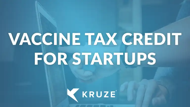 Vaccine Tax Credit for Startups