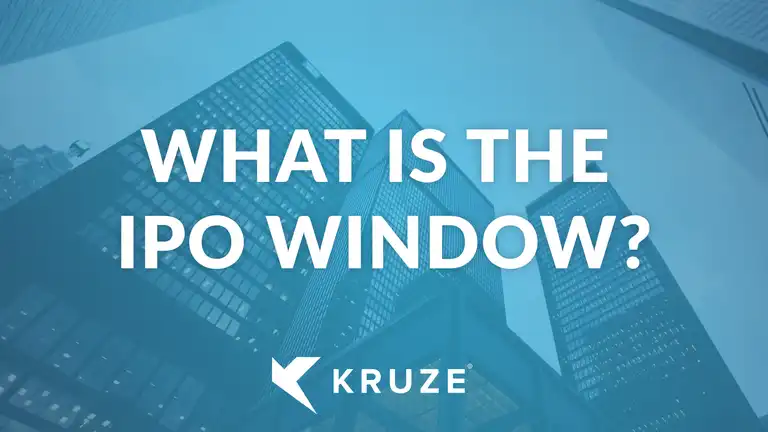 What is the IPO window?