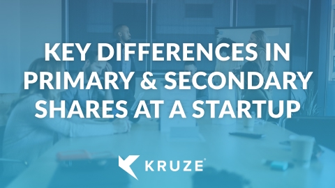 What’s the difference between primary and secondary shares at a startup?