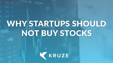 Why startups should not buy stocks